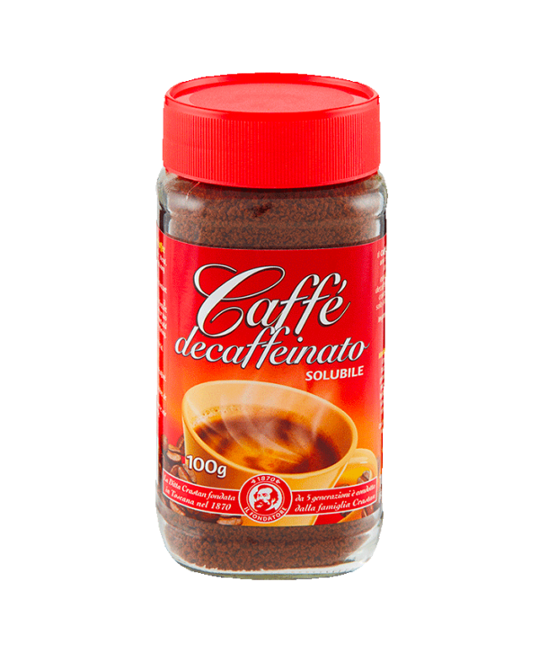 caffè decaffeinato solubile crastan