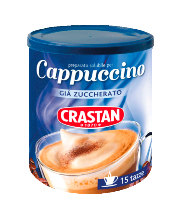 cappuccino solubile zuccherato crastan