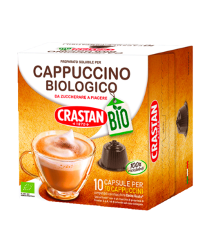 capsule cappuccino biologico compatibili dolce gusto crastan