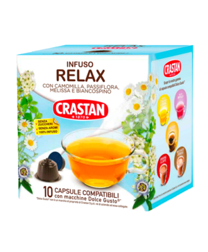 capsule infuso relax compatibili dolce gusto crastan