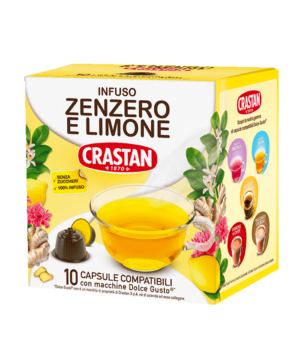 capsule infuso zenzero limone compatibili dolce gusto crastan