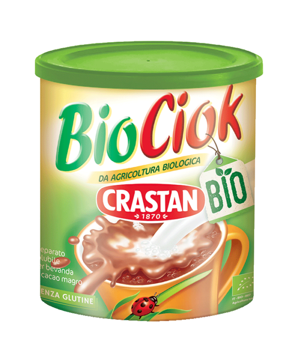 cioccolata in polvere bio biociok crastan