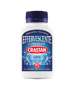 digestivo effervescente in compresse crastan