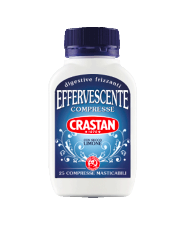digestivo effervescente in compresse crastan