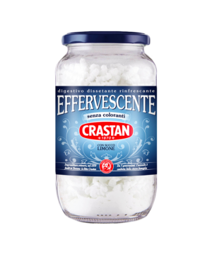 digestivo effervescente in vetro crastan