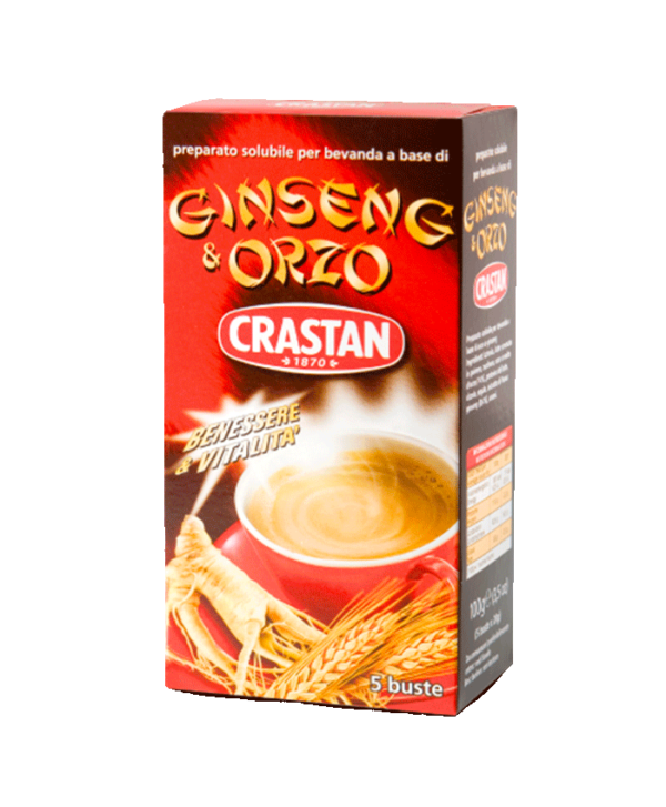ginseng e orzo solubile crastan