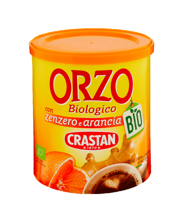 orzo zenzero e arancia biologico crastan