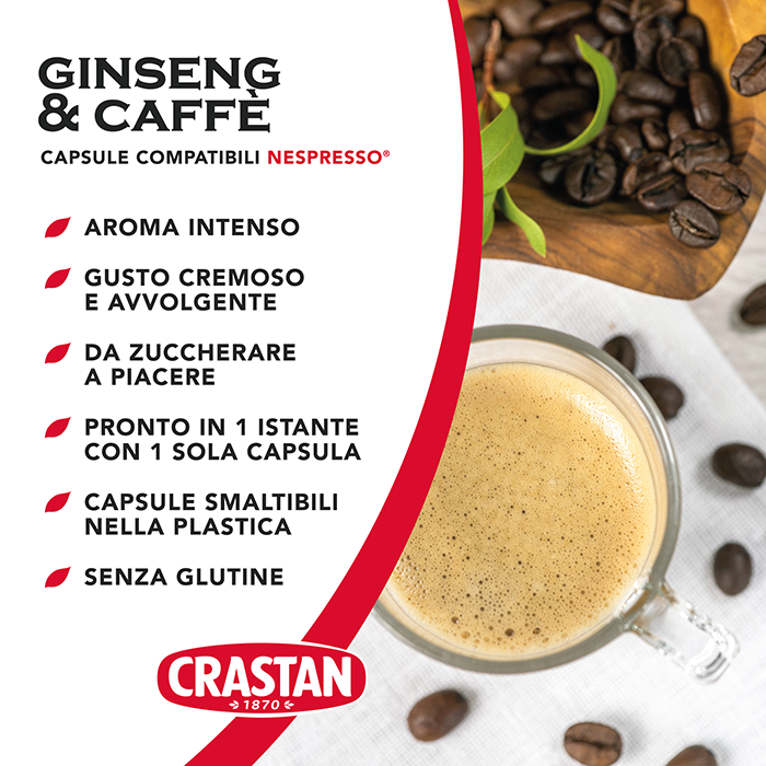 Ginseng & Caffè - CRASTAN