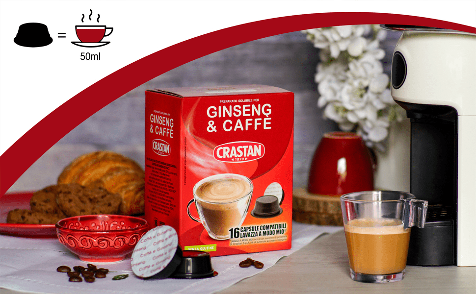 Ginseng e Caffè - CRASTAN