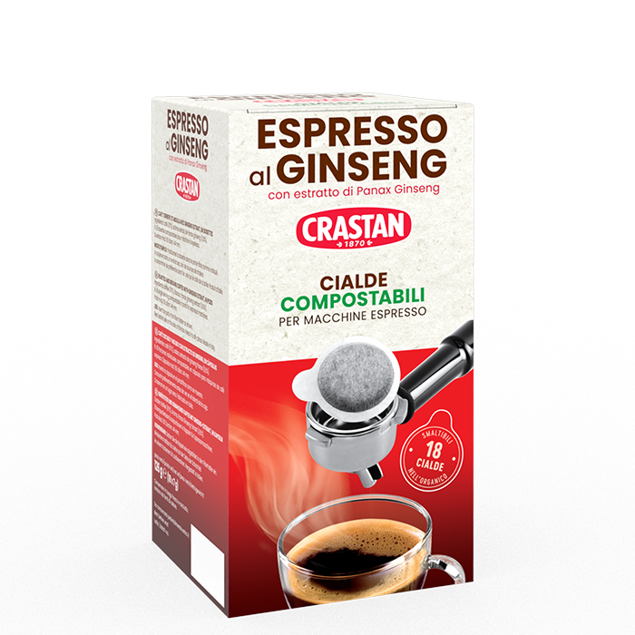 Espresso al Ginseng - Cialde ESE Ø 44 mm - CRASTAN